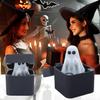 Halloween Middle Finger Ghost Prank Ornament: Cute and Creative
