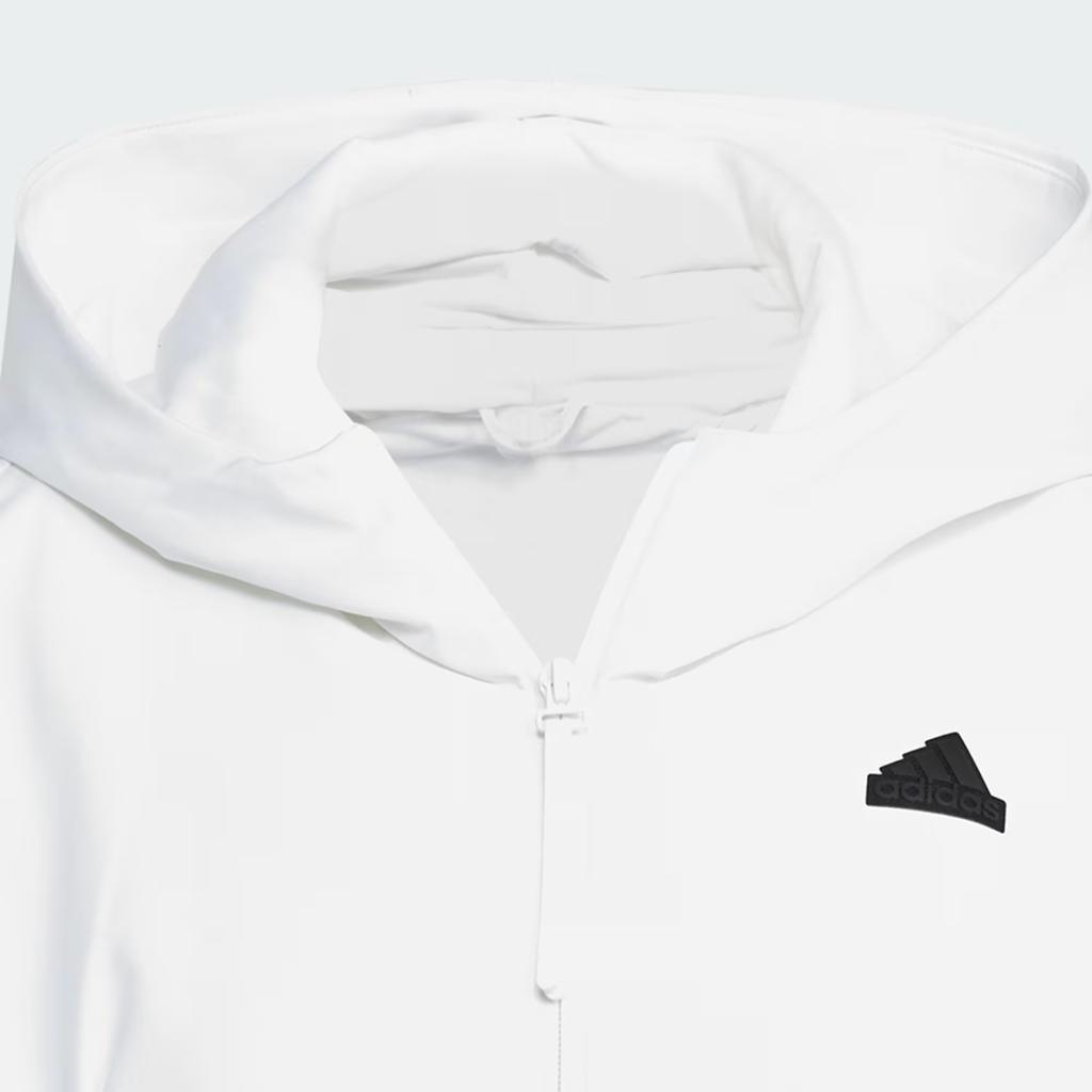adidas Z.N.E. Woven Full-Zip Hoodie Logo Women's IN9483