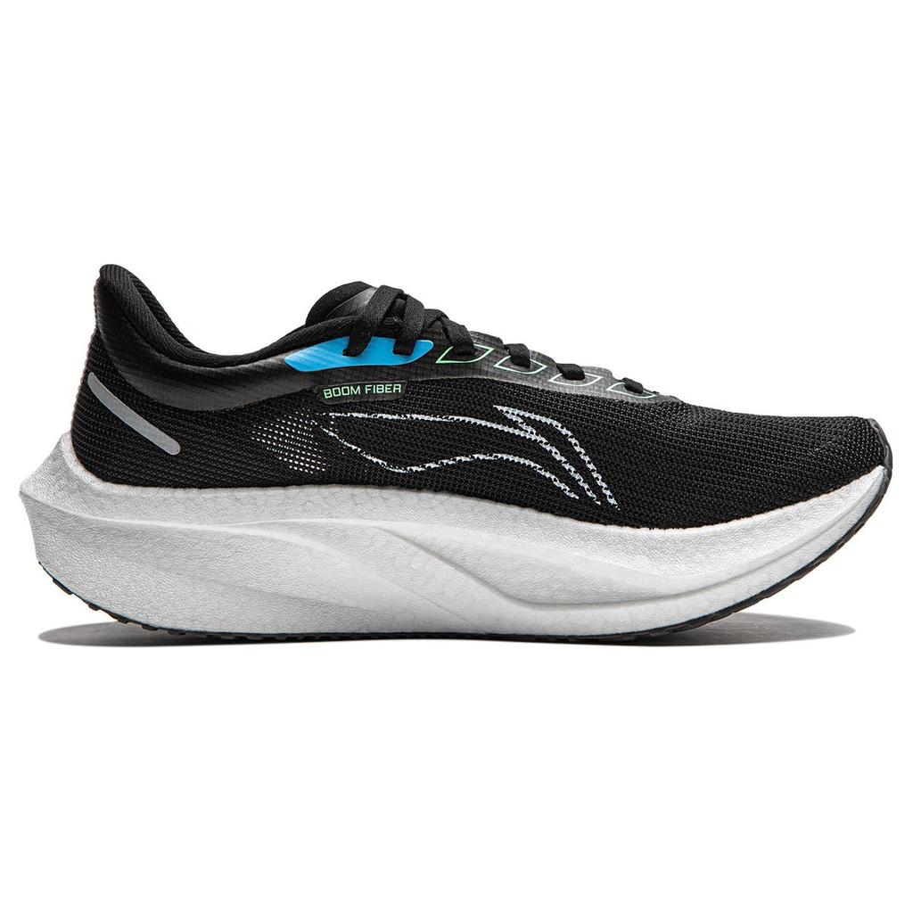 New LINING Feidian 4 Challenger Running Shoes Women's Low top Black ARMU006-11