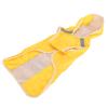 Dog Raincoat Waterproof Adjustable Lightweight Pet Rain Jacket with Safety Reflective StripeYellow S