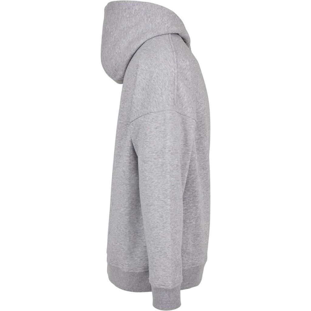 Build Your Brand Mens Oversized Cut-On Hoodie