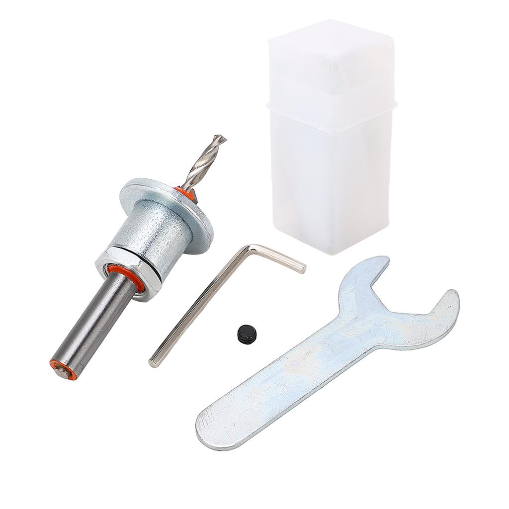 Countersink Drill Bit 4x10mm Adjustable Depth Fast Chip Removal High Efficiency Alloy Steel