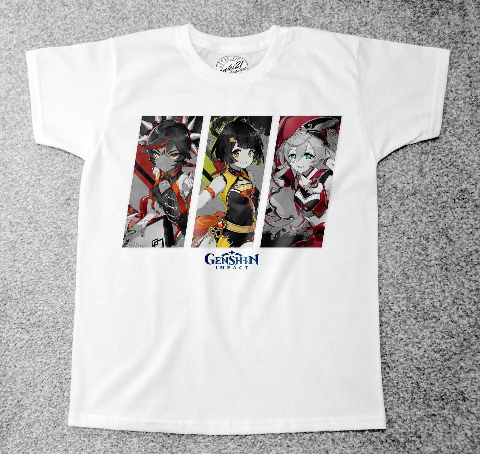 

Genshin Impact 024 Anime/Manga video game Childrens/Kids Adult t shirts/t-shirts 140