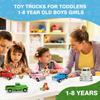 Little Blue Truck Toy for Toddlers 2 3 4 5 6 7 8 Year Old Boys Girls,1:32 Alloy Toddlers Car Toy Driveable,Car Door Can Open,Toy Trucks for Kids