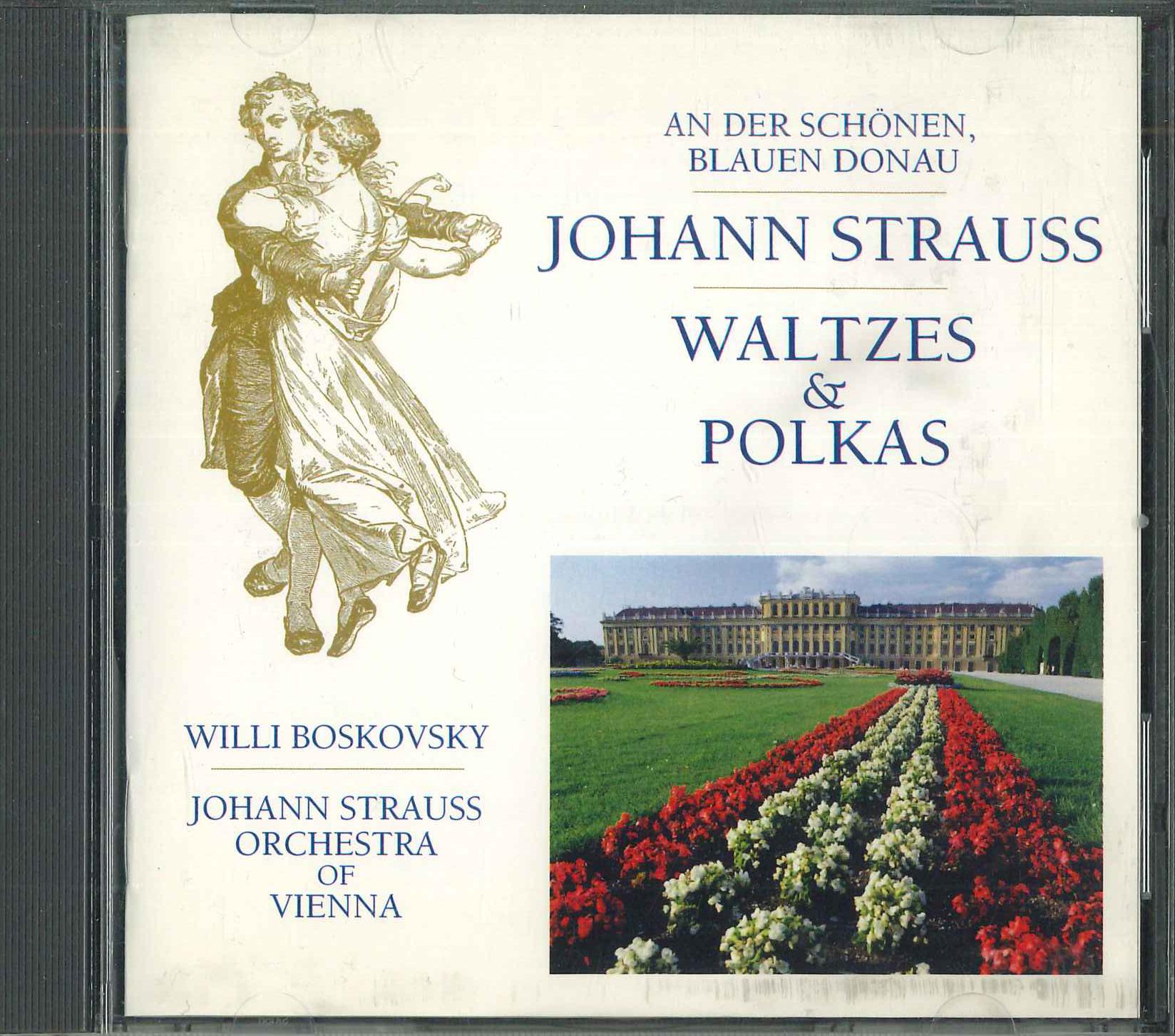 

CD BOSKOVSKY - Johann Strauss:waltzes & Polkas FECC40205 EMI CLASSICS Japan Obi Classical Used