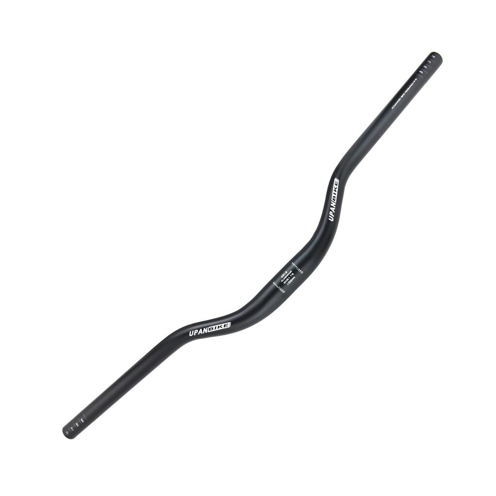 UPANBIKE Sykling Terrengsykkel Sykkel Styrefelt 700mm Riser Bar Styrefelt 31.8mm (Svart)