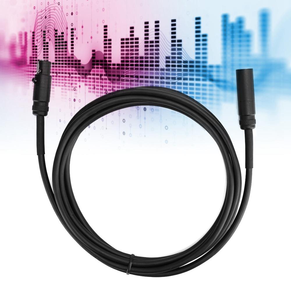 Plug and Play 3Pin Mini XLR Male To Female Cable for Camcorder DSLR Camera Interface Connection
