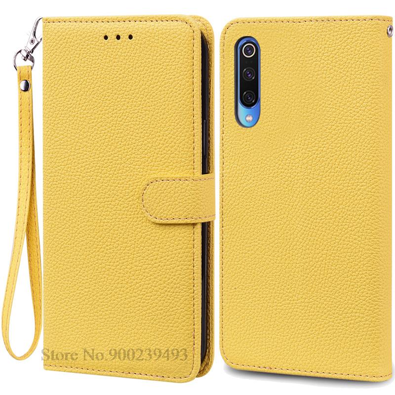 Mi 9 Lite Case Leather Flip Cover for Xiaomi Mi 9 Case Mi 9 Lite / Mi 9 SE Phone Case For Xiaomi Mi9 Se Mi 9se 9lite Cover Funda