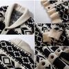 Men's Button-down Lapel Cardigan Jacket Slim Fit Outerwear Knitted Sweater