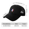 France Flag Map Sticker  Mesh Baseball Cap