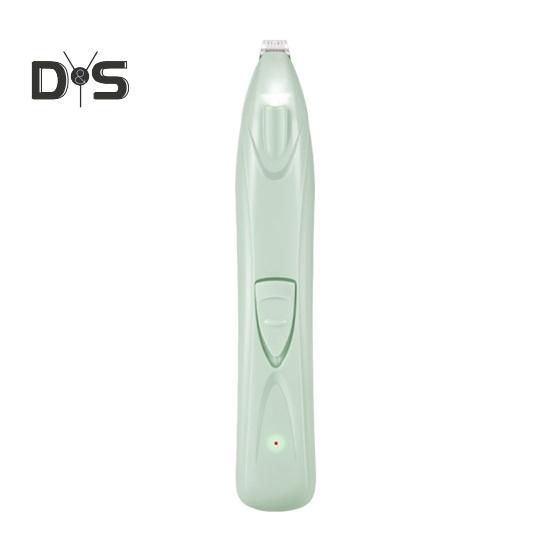 Electric Pet Hair Trimmer USB Rechargeable Dog Clipper with LED Light Quiet Pet Claw Trimmer for Cats Dogs Paws Face Ears