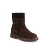 Women S excluSive Knit Combi Comfort Ankle bootS Dlb520da20 Brown 