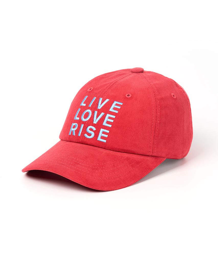 Makeuni Corduroy Llr Deep Ball Cap Red