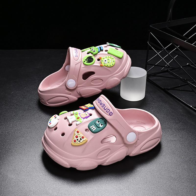 Versatile Girls Cartoon Eva Sandals For Summer Adventures With Comfy Nonslip Design Breathable