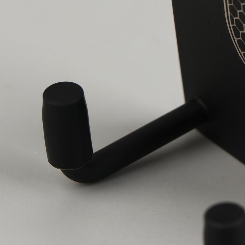 2 Stück Universeller Pickleballschlägerhalter Wandmontierter Schlägerständer Edelstahl Wandhaken Badminton-Schlägerhalter