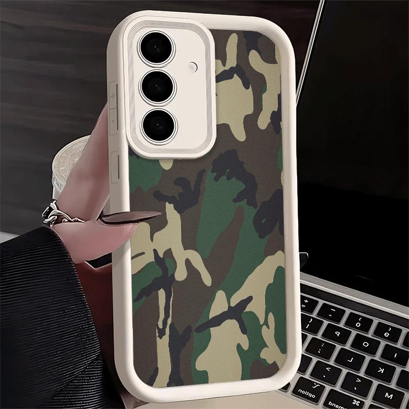 Phone Case for Samsung Galaxy A17 A16 A15 A14 A13 Camouflage Military Pattern A56 A36 A26 A55 A35 A25 A54 A34 A24 A53 A33 A23 A0