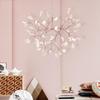 Firefly Chandelier: Modern Nordic Minimalist LED Molecular Light for Luxurious Living Room
