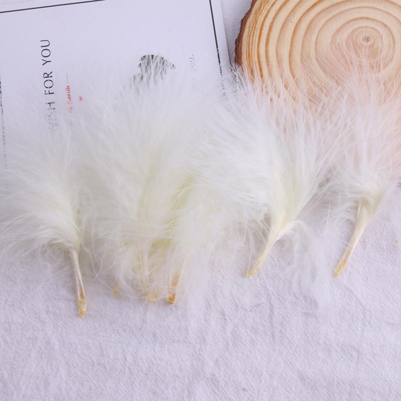 Blood vessel velvet feather turkey feather jewelry cat toy cat stick handicraft dream catcher decorative material