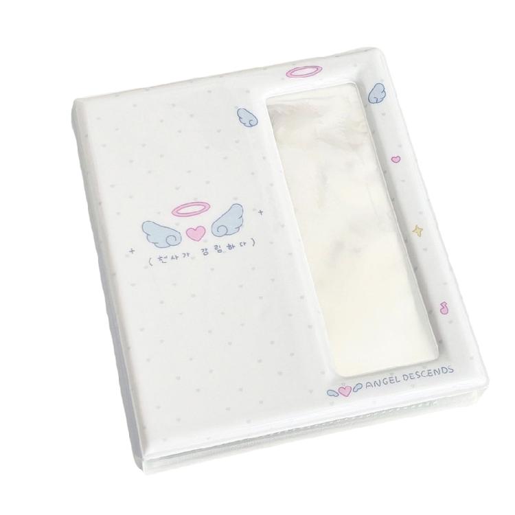 

Elegant Fan Card Album 40 Page Photo Booth Album Cartoon Cover Picture Holders Book for Capturing Concert Experiences