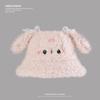 Cute Bunny Lamb Plush Hat for Women Versatile Warm and Cold Proof Fisherman Hat  Autumn and Winter New Ear Protection Basin Hat