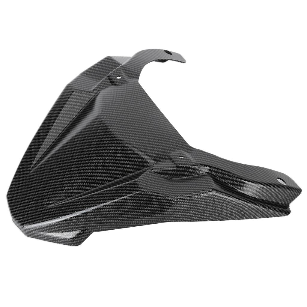 Motorcycle Front Wheel Mudguard Extension Cover Carbon Fiber Style Replacement for Yamaha FJ‑09 2015‑2019