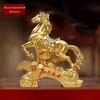 ZISIZ Gilt Bronze Success Horse Ornament