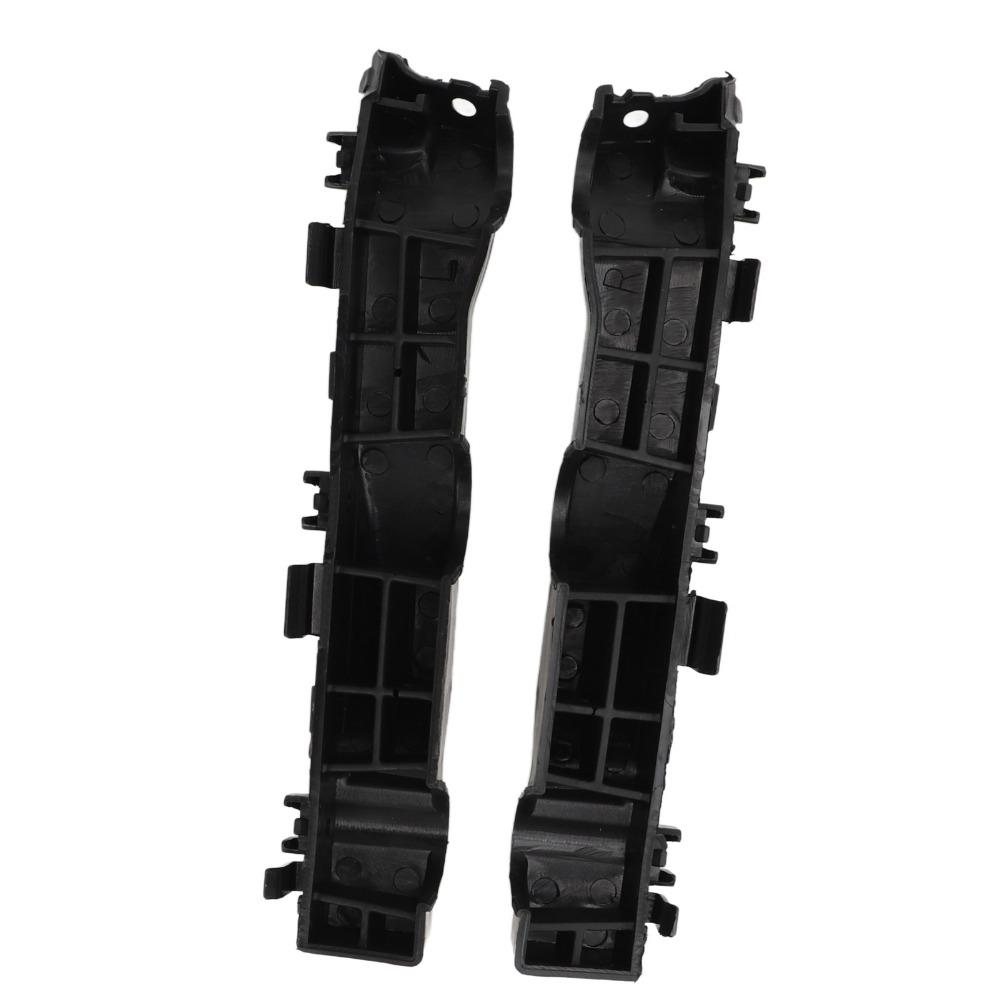 2PCS Black Bumper Support 865141W200 865131W200 Mount Holder for Kia Rio 2012-2017 Auto Body Repair