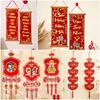 2026 Chinese New Year Horse Decoration Vietnamese Hanging Ornament Spring Festival Wall Decor Traditional Lunar Year Agenda 2026