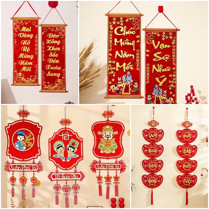 2026 Chinese New Year Horse Decoration Vietnamese Hanging Ornament Spring Festival Wall Decor Traditional Lunar Year Agenda 2026