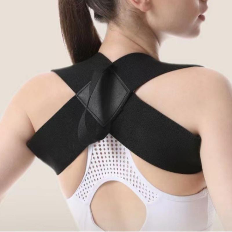 Adjustable Back Brace - Posture Corrector for Men & Women,Anti-Hunchback Support Belt for Sitting&Standing,Orthopedic Upper Back