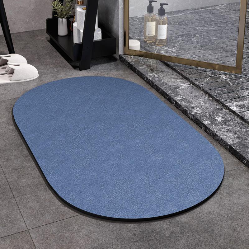 Alfombra de Diatomita para Puerta de Entrada Resistente a la Suciedad Alfombra Antideslizante para Baño Pavimento y Absorbente Alfombra de Suelo Alfombra para Pies de Entrada Resistente a la Suciedad
