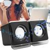 Mini USB2.0 Desktop Laptop Computer Wired Stereo Music Speaker Multimedia Speaker System
