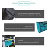 Organizzatori di Utensili Compatti e Versatili Borsa Pieghevole per Riparazioni Comoda Pochette Pieghevole per Utensili Borsa Impermeabile Borsa per Utensili