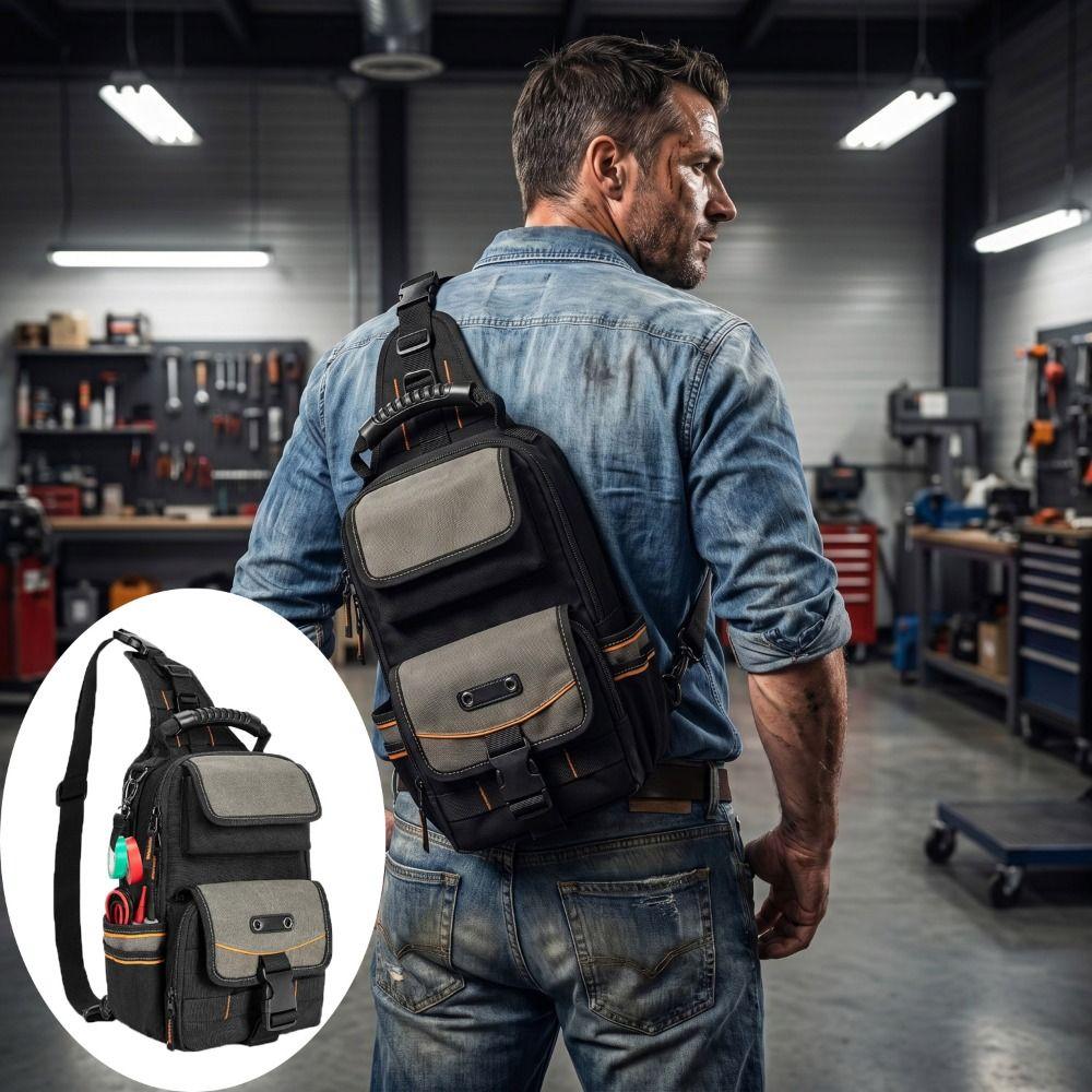 Langlebige Elektriker Werkzeugtasche Ergonomischer Griff Werkzeugbeutel Techniker Werkzeugtasche Tasche Reparatur