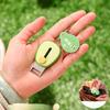 Foldable Anti-Lost Keychain Peeler Retractable Design Multi-Functional Peeler  Picnic