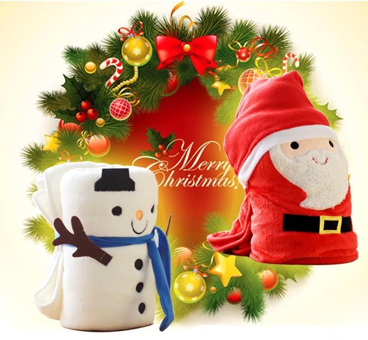 Snowman Plush Throw Blanket For Kids With Lightweight Fiber For Spring And Autumn Use