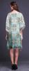 Phagun Womens Short Beach Kaftan Beachwear Bikini Coverup Midi Dress-4X-5X