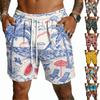 Men's Casual -Weave Drawstring Shorts
