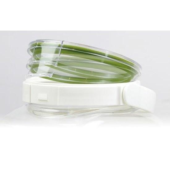TAKEYA Freshlok Square 300ml Green Storage Container High Airtightness One-Touch Opening
