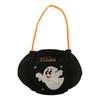 Halloween Trick or Treat Bucket 9.8x5.9 Inch Pumpkin Witch Black Cat Plush Tote
