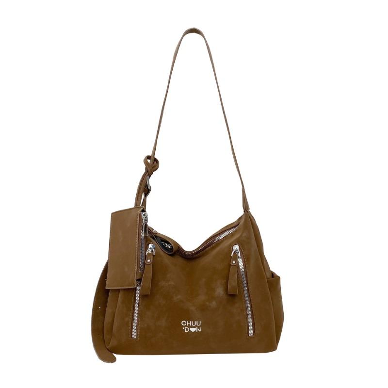 Large Capacity Bag Women's New Messenger Bag Retro Fashion Simple Handbag Shoulder Bag Commuter Tote Bag