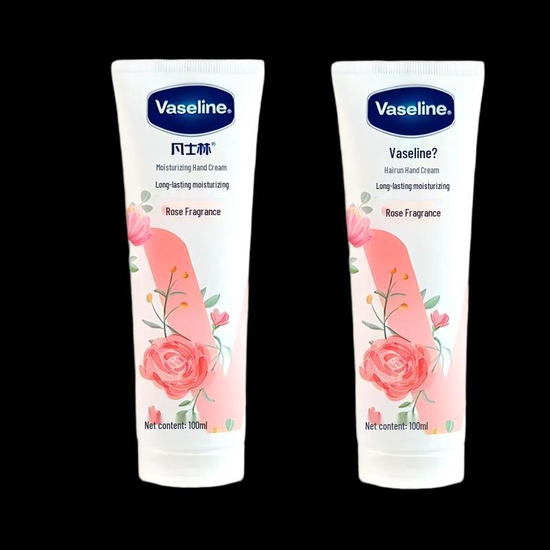 Vaseline Rose Scent Moisturizing Hand Cream (2-Pack)
