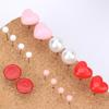 20-380Pcs Colorful Push Pins Thumb Tacks for Cork Board Wall Hangings Heart Push Pin Flat Push Pin Beads Head Map Pin