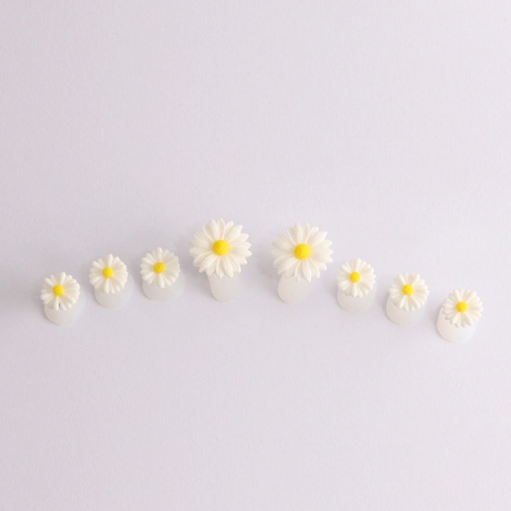 Soft Silicone 8Pcs/lot Daisy Toe Separator Nail Art Tool Foot Finger Divider Manicure Pedicure Care