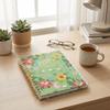 Floral Pattern Floral Spiral Notebook Spiral Bound A5 Agenda Book  Office Supplies