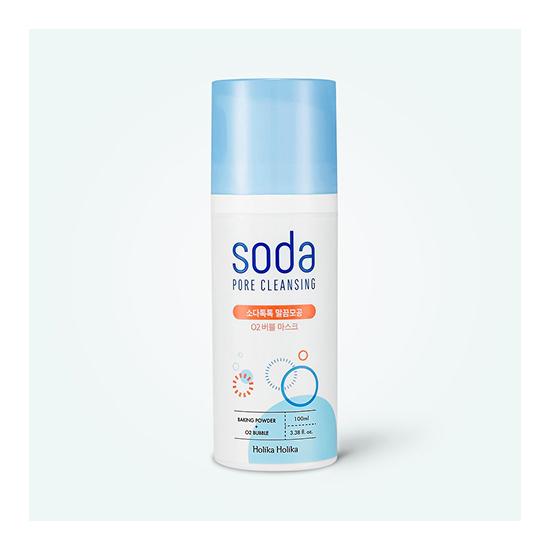 Holika Holika Soda Tok Tok Pore Clean O2 Bubble Mask Cleansing Foam 100ml