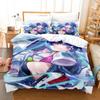Pillowcase Twin Full Queen King Bedclothes Bed Linen with Fashion 3D The Uma Musume Pretty Derby Bedding Sets Duvet Cover Set Tool