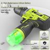 Toolbox Set: Electric Drill & Screwdriver Combo for Home Repair