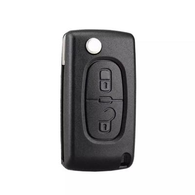 2 Button Remote Control Key CE0523 HU83 For Peugeot 207 308 807