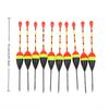 10Pcs Sensitivity Fishing Accessories 4.5/3/2.5/2.0/1.2/0.8/0.6G Light Stick Floats Fishing Floats Set Fishing Bobber Stick